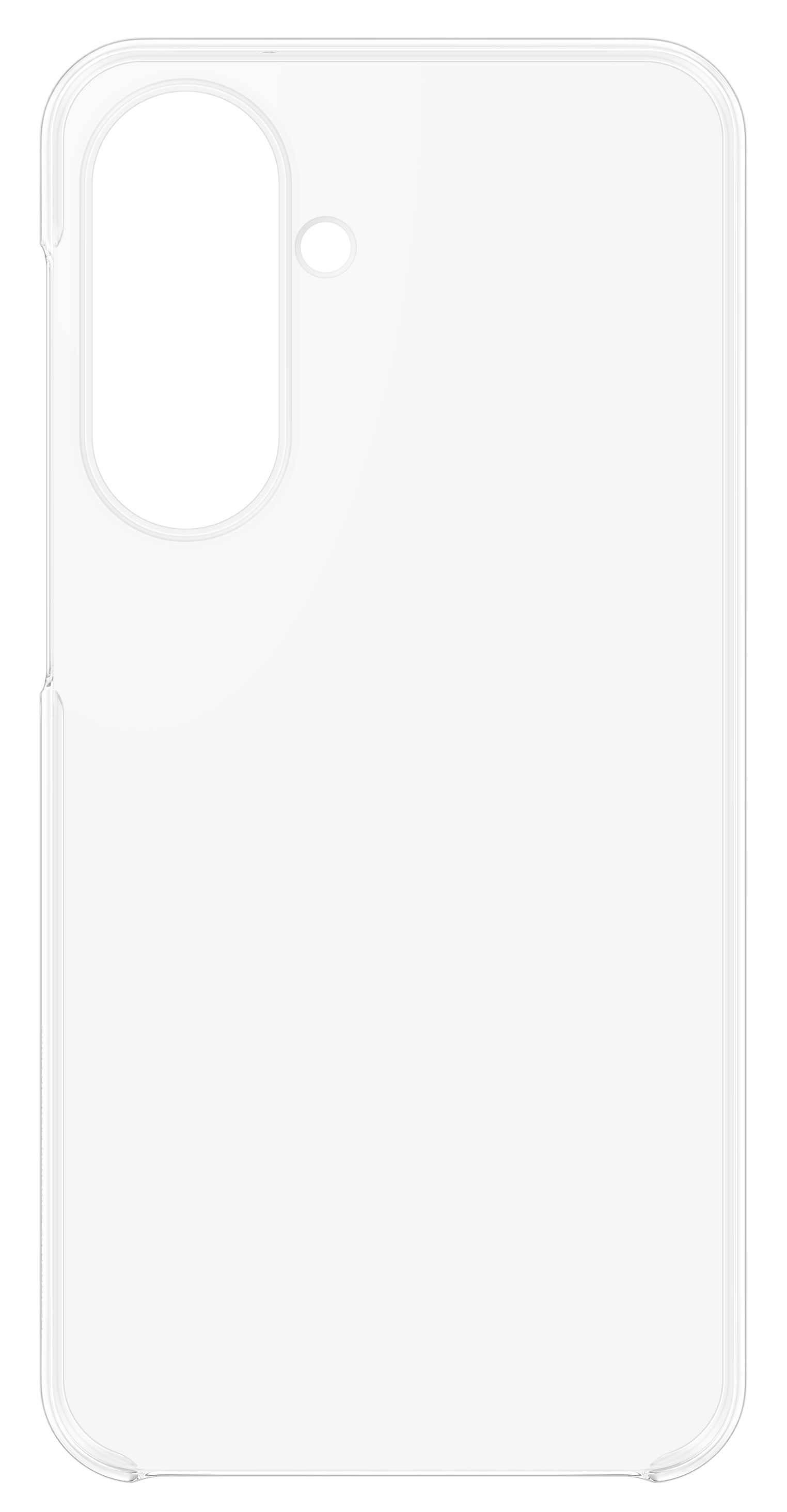 Átlátszó telefontok kivágással a kamer lencséjéhez.