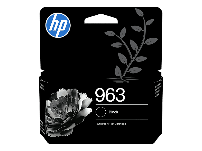 HP 963 Original Druckerpatrone Schwarz (3JA26AE)