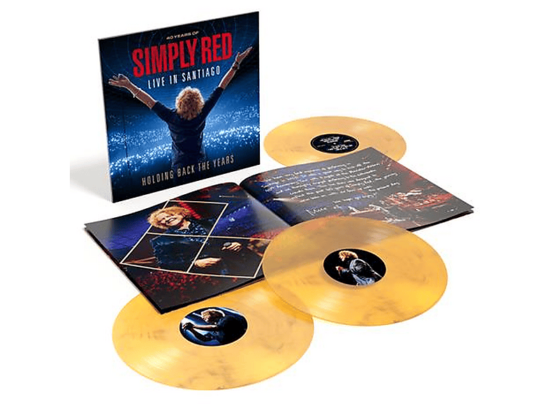 Simply Red Holding Back The Years: Live In Santiago 3 LP + Boekje