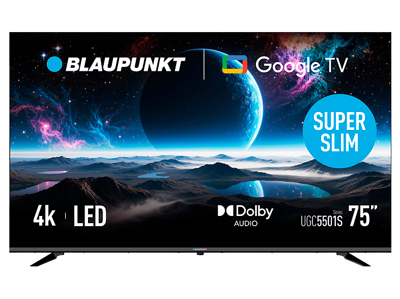 Telewizor LED BLAUPUNKT 75UGC5501S 75" 4K Czarny