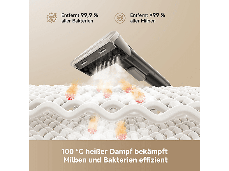 DREAME N20 Steam, tragbarer Teppichfleckenreiniger, Dampfreiniger