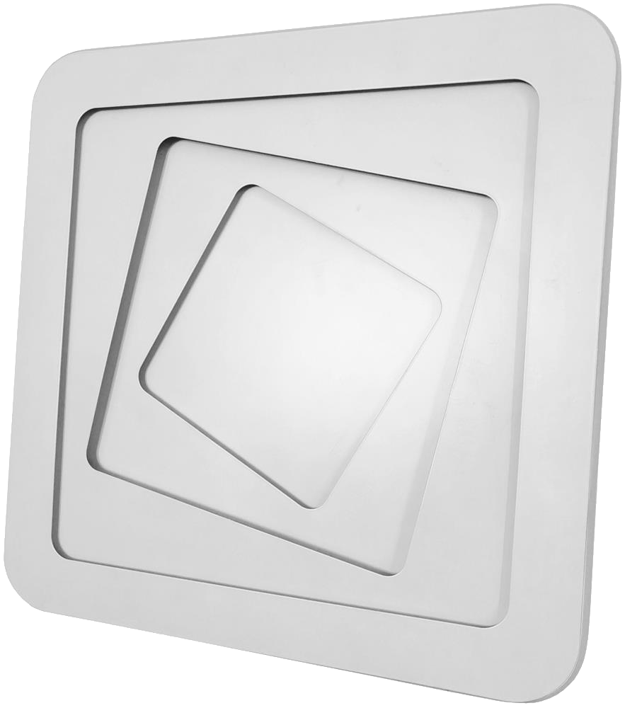 AVIDE Design mennyezeti lámpa Porter 106W, RF távirányítóval (ADO3S-POR-2.4G)