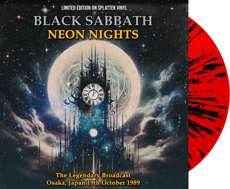 Black Sabbath - Neon Nights (Limited Splatter Vinyl) (Vinyl LP (nagylemez))