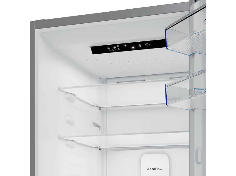 Beko B5RCNA416HXB Kühl- und Gefrierkombination (C, 415 l, 2035 mm hoch, freistehend, No Frost (verminderte Eisbildung), Edelstahloptik) — Foto 4 von 4