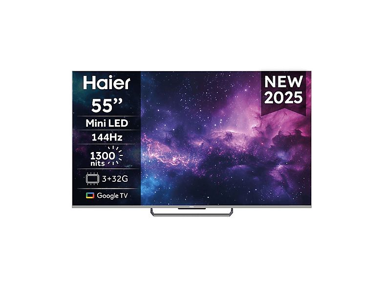 Haier H55M90EUX Mini LED 55″ — 144Hz con DAZN incluso per 12 mesi