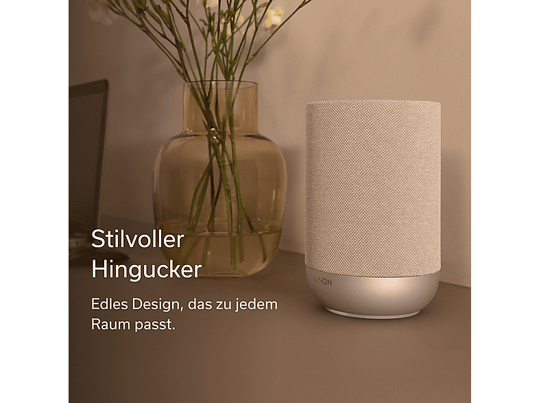 Denon Home 200 Kabelloser Smart Speaker mit HEOS™ und Dolby Atmos Music, Charcoal; Smart Lautsprecher — Foto 2 von 5