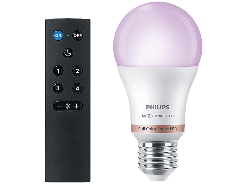 WiZ Smart Lighting Kit de démarrage LED E27 avec télécommande