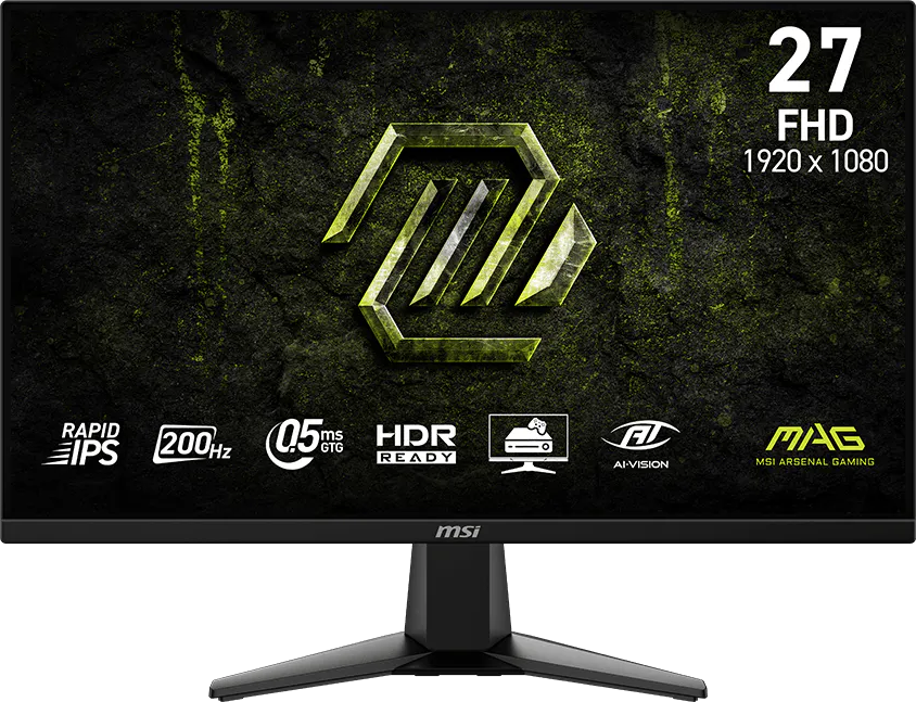 MSI MAG 275FE20 27" Sík FHD 200 Hz 16:9 FreeSync IPS LED Gamer Monitor