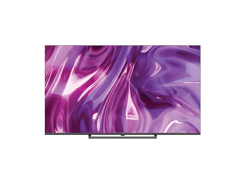 HAIER H65S80GUX TV QLED, SMART TV, 65", Silver, Abbonamento DAZN Full 12 mesi incluso