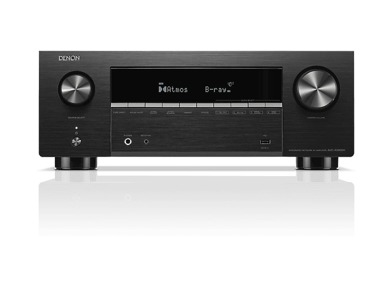 Denon AVCX3900H 9.4-Kanal-AV-Verstärker - 105 W - 4K/8K - Dolby Atmos - Powered by HEOS™; AV-Receiver