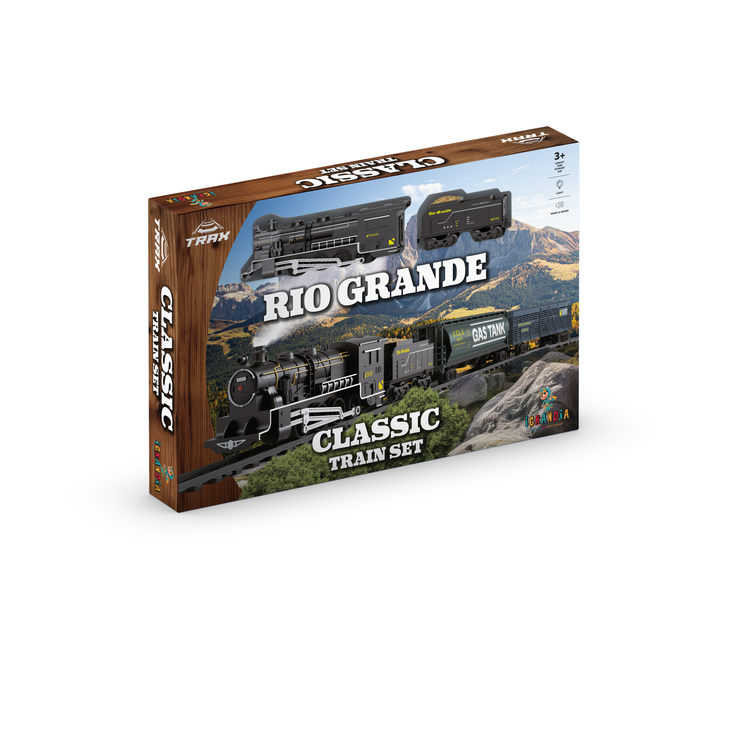 TRAX Rio Grande elemes vonat