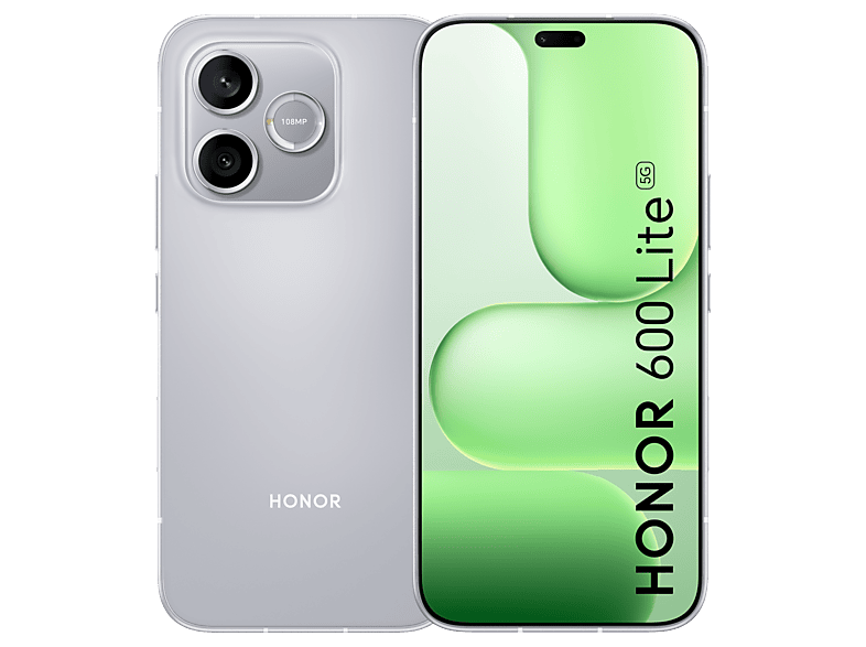 Honor 600 Lite, Velvet Grey, 256 GB, 8 GB RAM, 6.6  AMOLED, MediaTek Dimensity 7100 Elite, 6520 mAh