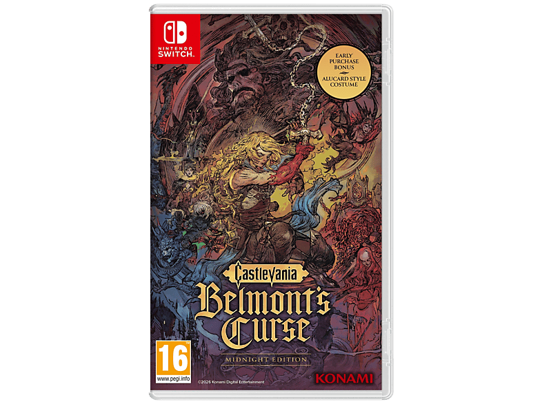 Castlevania: Belmont's Curse Midnight Edition (Nintendo Switch)