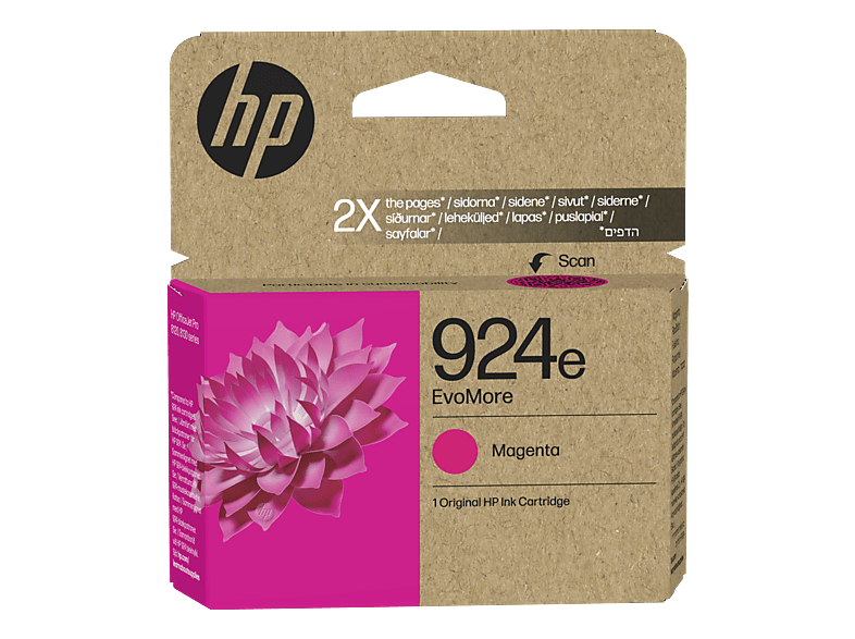 HP 924e EvoMore Original Druckerpatrone Magenta (4K0U8NE)