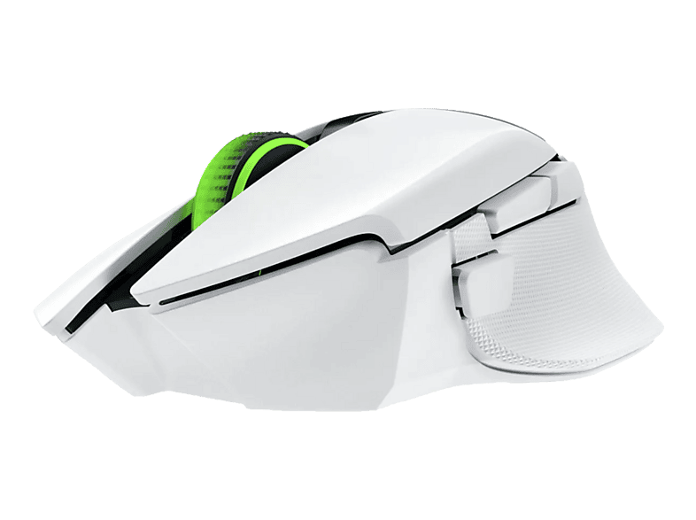RAZER Basilisk V3 X HyperSpeed Gaming-Maus, Kabellos, 18000 dpi, Optisch mit Leuchtdioden, Weiss