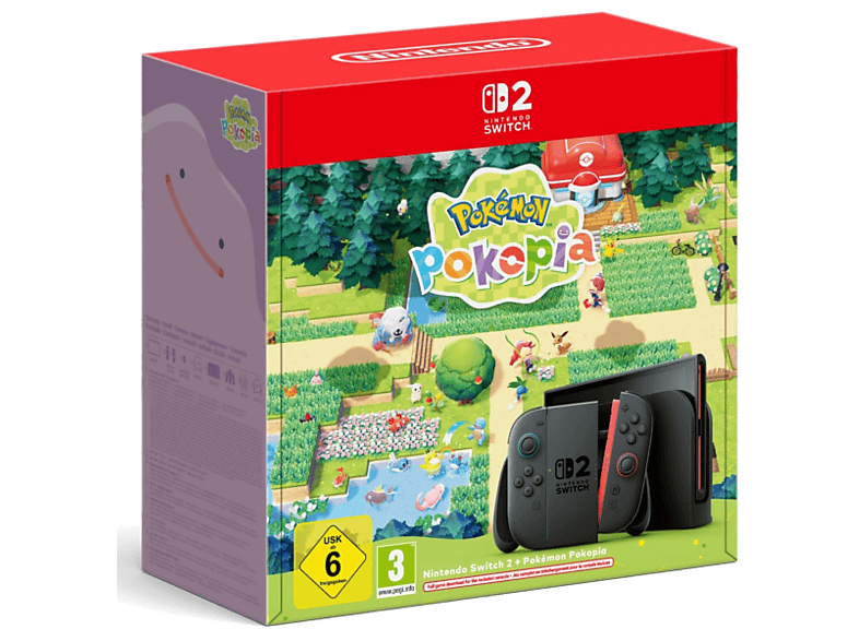 Konsola NINTENDO Switch 2 Czarny + Pokémon Pokopia