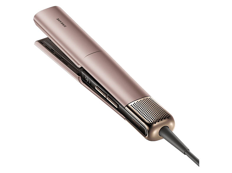 Plancha Secador - Dreame Aero Straight Pro, 1500 W, Ajuste Inteligente de Temperatura, 2 Niveles Ventilador, Rosa Púrpura