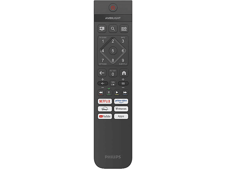 TV QLED 75" - Philips 75PQS7801/12, UHD 4K, Pixel Precise Ultra HD, Smart TV, DVB-T2, HDR10+, Dolby Atmos y DTS:X, Negro