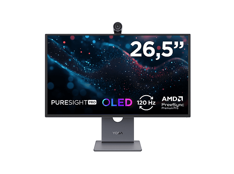 immagine di LENOVO Yoga Pro 27UD-10 MONITOR, 26,5 ", UHD 4K, 3840 x 2160 Pixel, tempo di risposta 0,03 ms, refresh rate 120 Hz