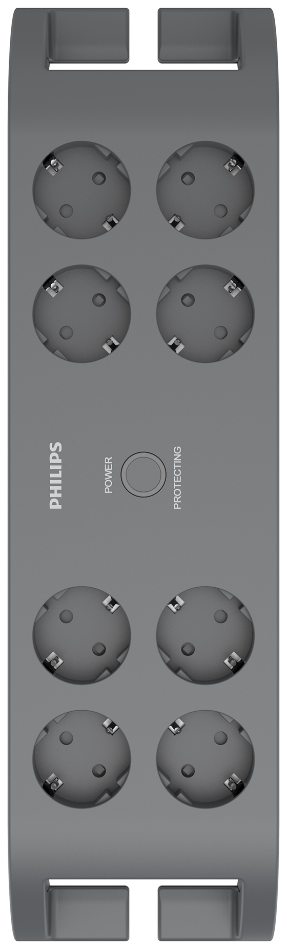 PHILIPS Túlfeszültség-védő elosztó, 8 aljzat (SPN3180A/58)