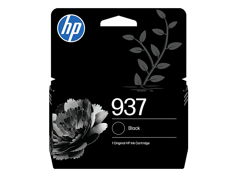 HP 937 Original Druckerpatrone Schwarz (4S6W5NE)