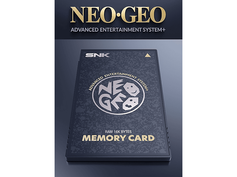 NEOGEO AES+ Memory Card Black