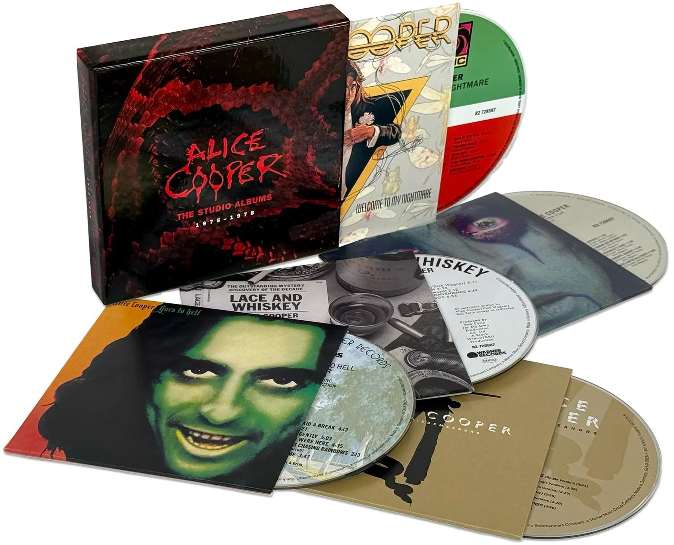 Alice Cooper - The Studio Albums 1975-1978 (Limited Edition) (CD)