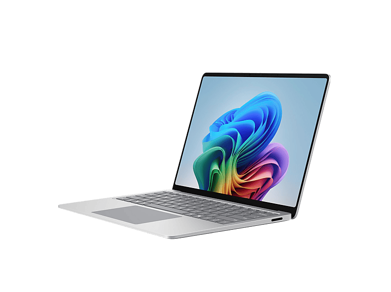 MICROSOFT Surface Laptop 8th Edition, Platin, Copilot+ PC, 15 Zoll, Snapdragon® X2 Plus (10 Core), 16 GB, 512 GB, Windows 11 Home, Adreno™ Onboard Graphics