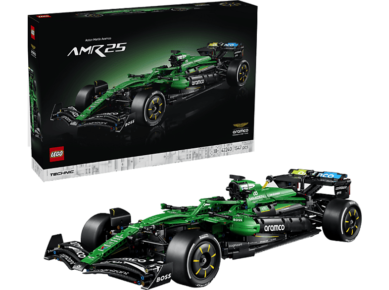 Lego Technic 42240 Aston Martin Aramco AMR25 F1® Auto Bausatz