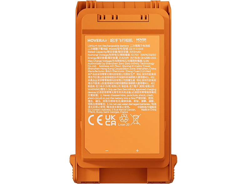 HOVERAir Aqua Smart Battery, Orange — Foto 2 von 2