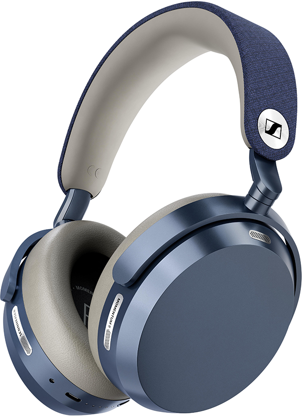 SENNHEISER MOMENTUM 5 Bluetooth fejhallgató mikrofonnal, kék (800080)