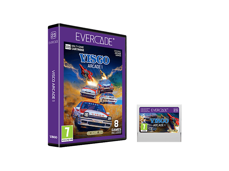 Cartucho juego retro Evercade Visco Arcade Col. 1