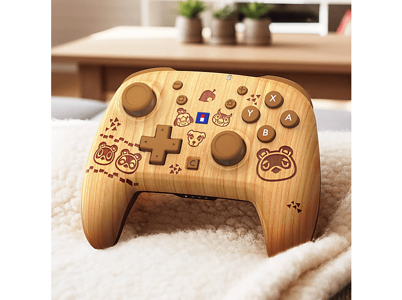 Hori Mando Inalámbrico Nintendo Switch 2 Horipad Turbo (animal Crossing)