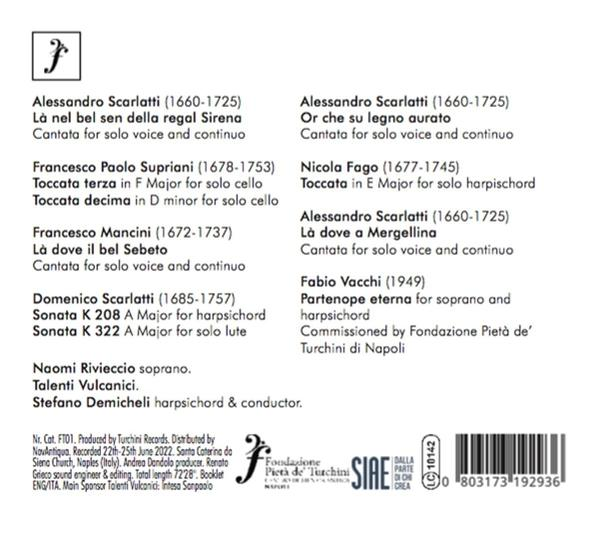 Eine Liste von Musikstücken mit Komponisten, Titeln und Instrumenten.