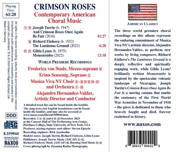 CD-Cover mit Titel, Spielzeit, Komponisten und Interpreten. Flagge oben rechts.