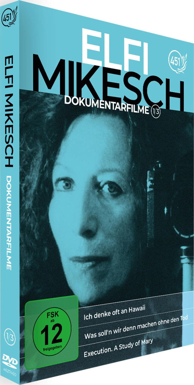 DVD-Hülle von Elfi Mikesch Dokumentarfilme mit Porträt und FSK 12 Siegel.