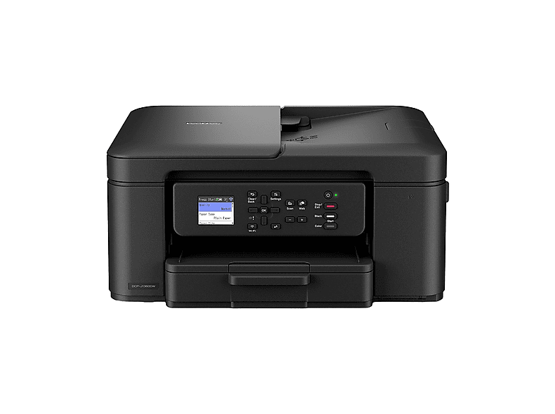Stampante Inkjet Multifunzione 3 in 1 a colori BROTHER DCP-J1360DW, A4, Fronte retro automatico, WiFi, Nera