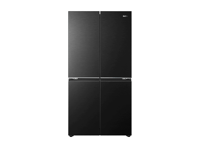 HAIER HCR59F18DNMB frigorifero americano, Sistema Multi Flow, Capacità Netta Totale 706 litri, Maniglie integrate, Illuminazione LED, Classe D