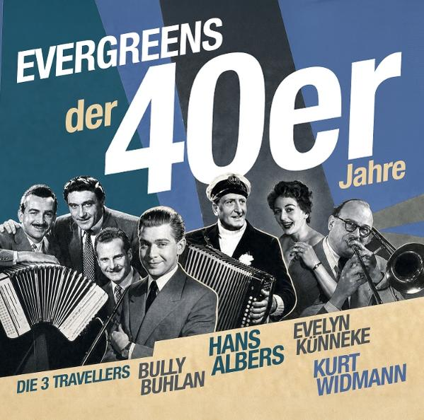 Albumcover mit Musikern der 40er Jahre, einige spielen Akkordeon, einer spielt Posaune.