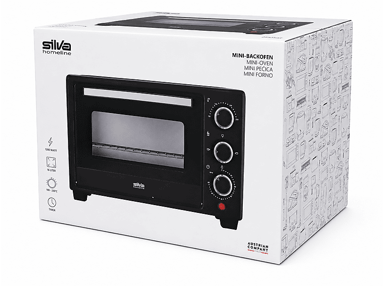 Silva-Homeline MB 1601 Minibackofen 16 l — Foto 5 von 5