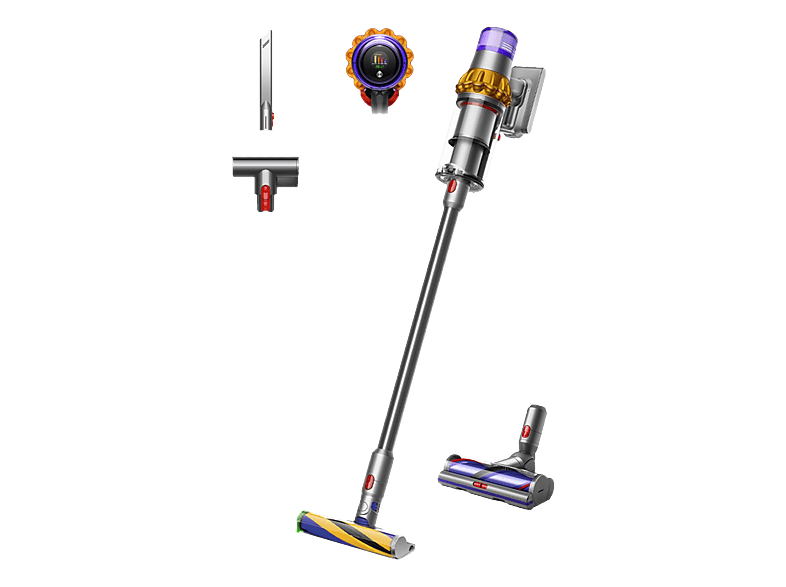 Dyson V15 Detect Absolute Aspirapolvere grigio/giallo