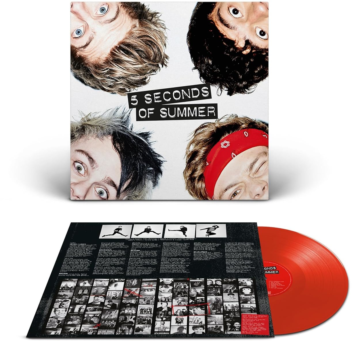 5 Seconds Of Summer - (10th Anniversary Edition) (Reissue) (Red Vinyl) (Vinyl LP (nagylemez))