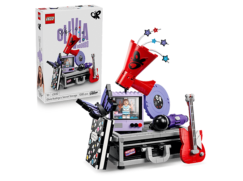 Lego Editions Music 43030 Olivia Rodrigos Geheimer Koffer Bausatz