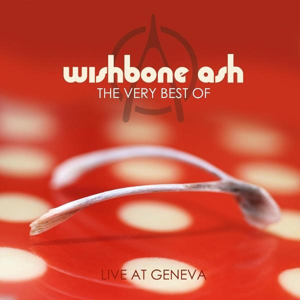 Wishbone Ash Albumcover mit einem Glücksknochen auf rotem Grund.