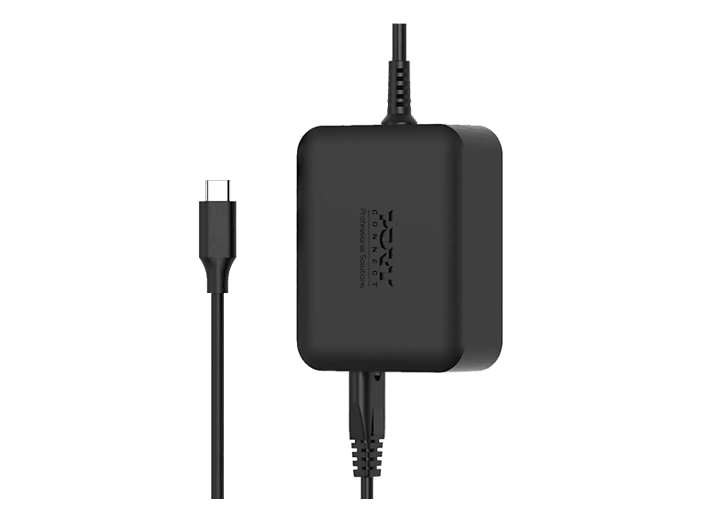 PORT DESIGNS GaN2 100W USB-C Ladegerät Universal, 5 / 9 12 15 20 V 100 W max., Schwarz