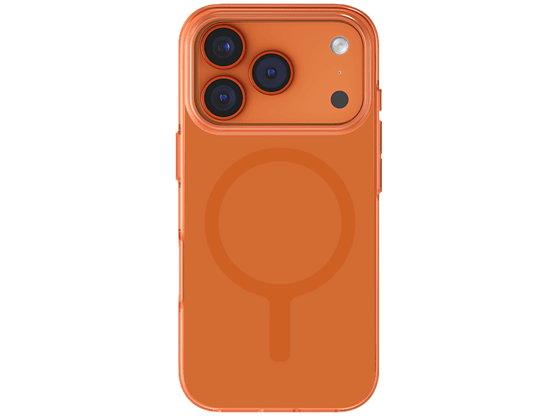 Coque Uniq Clario MagSafe pour iPhone 17 Pro Orange