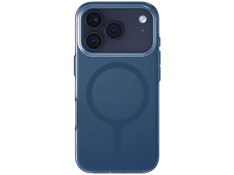 Coque Uniq Clario MagSafe pour iPhone 17 Pro Bleu
