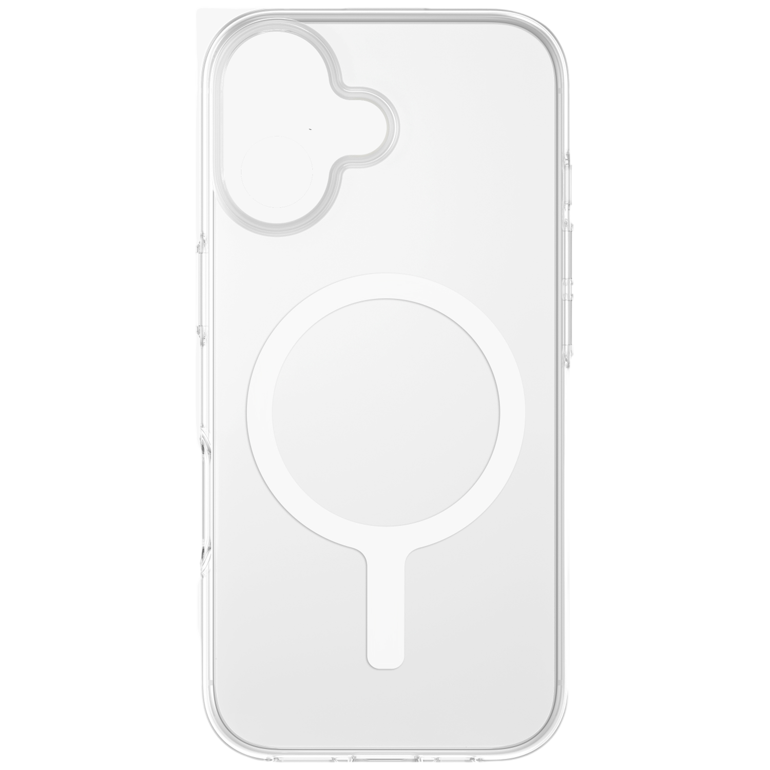 UNIQ iPhone 17 Case Clario MagSafe Clear Telefoonhoesje voor Apple iPhone 17 Transparant