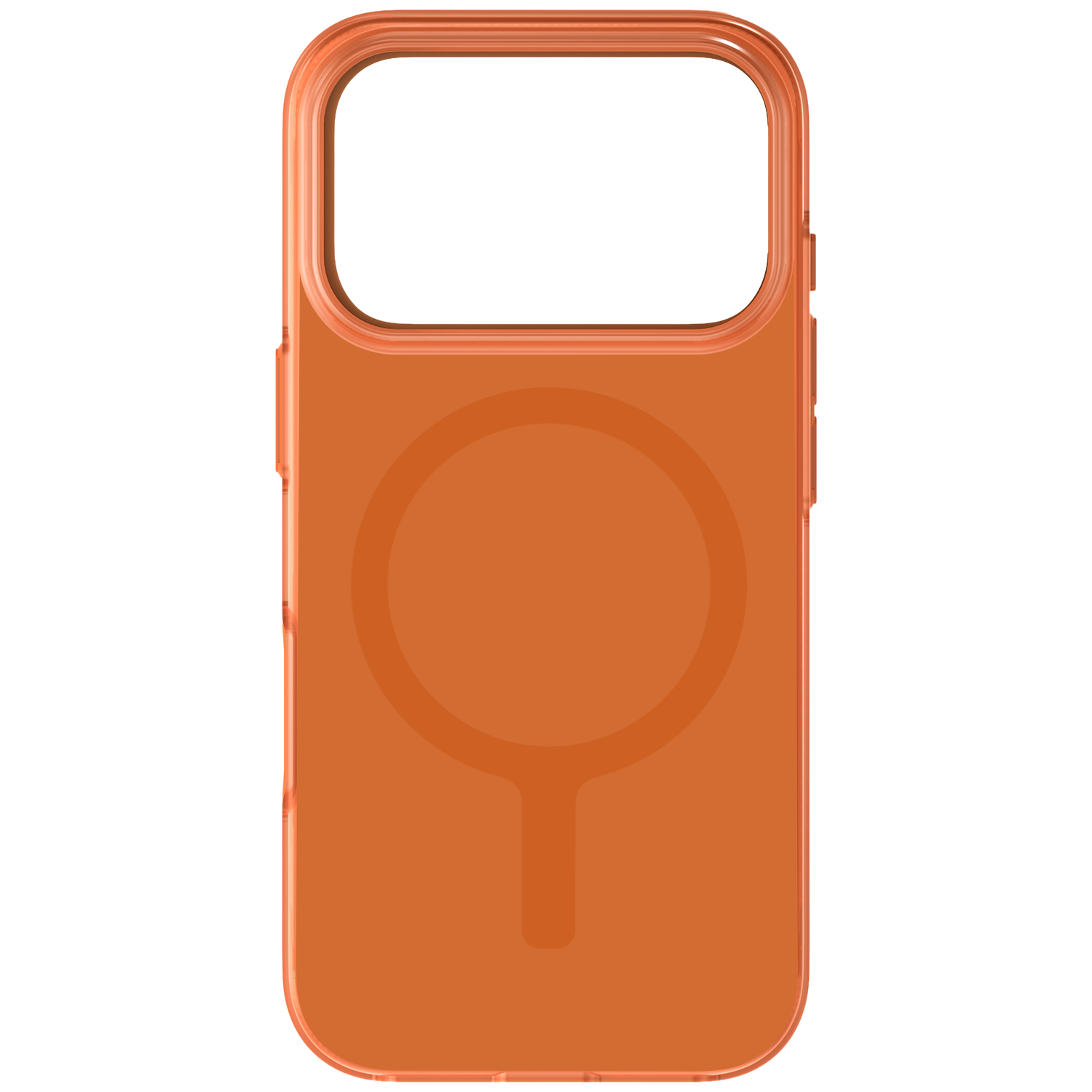 Uniq Iphone 17 Pro Case Clario Magsafe Orange Telefoonhoesje Voor Apple Oranje