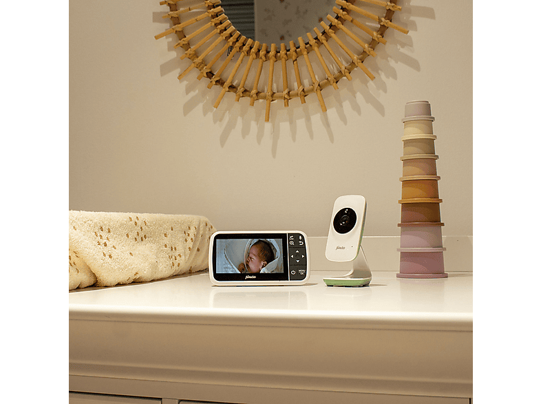 Alecto DVM149GN Video Babyphone, mit Farbdisplay, Weiß/Grün — Foto 4 von 4